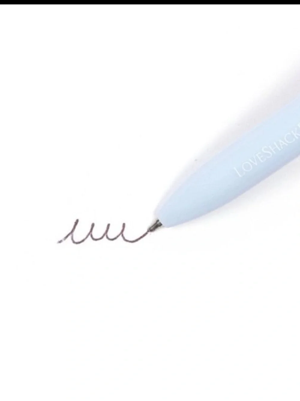LoveShackFancy × Target - Yoobi Everblooming Rosettes Novelty Pen Blue